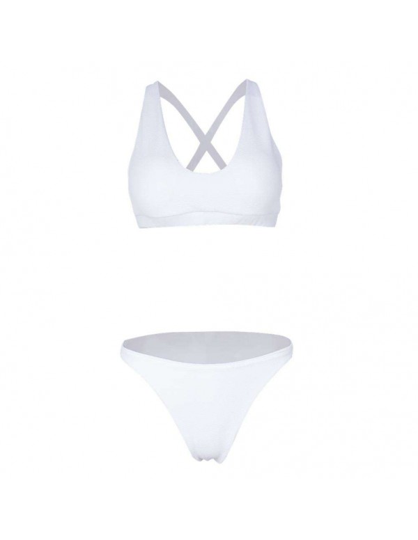 Sexy Solid Padded Bathing Beach Swimwear Swimming Suits