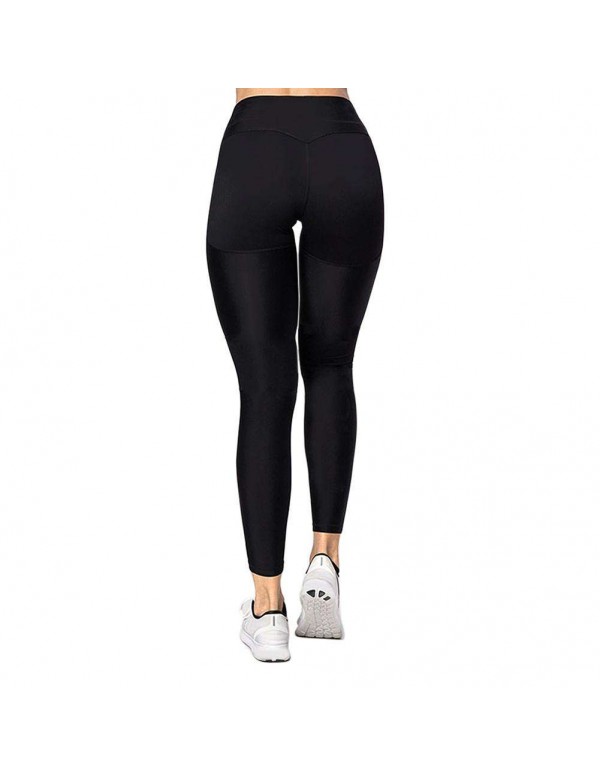 Sexy Sports Yoga Pants Solid Push Up Trousers Slim Leggings (Black S)